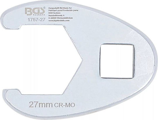 27 Mm Claw Wrench 12.5 Mm 1/2" Square Hole Bgs 1757-27