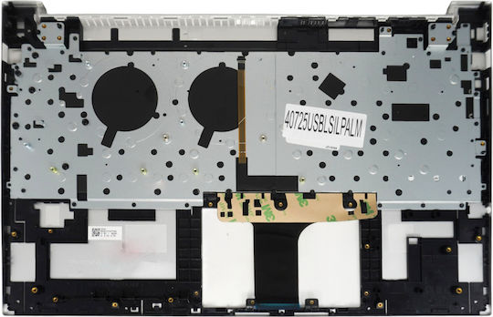 Tastatură Laptop Keyboard Palmrest Hp Pavilion 15-eh 15-eg 15z-eh 15t-eg 15-eh1000 2h5a6av 1g7s3uar M08912-001 Tpn-q245 Tpn-q246 US Retroiluminat Argintiu Cod.40725usblsilpalm