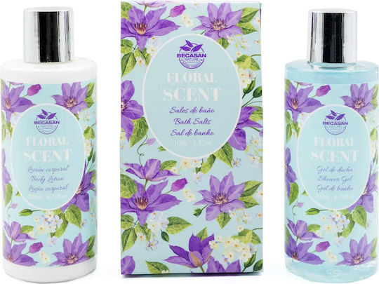 Becasan Wicker Star Skin Care Set for Body Cleaning 3 Pieces
