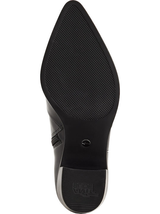 Damen Stiefeletten mit Absatz Schwarz