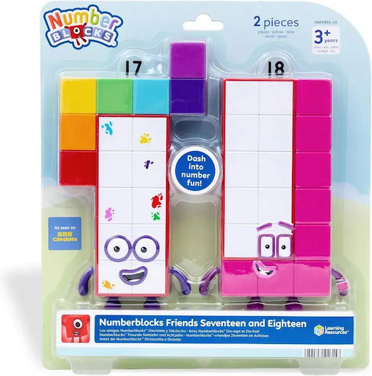 Learning Resources Numberblocks Αριθμοκυβάκια Εκπαιδευτικό Παιχνίδι Γράμματα & Αριθμοί