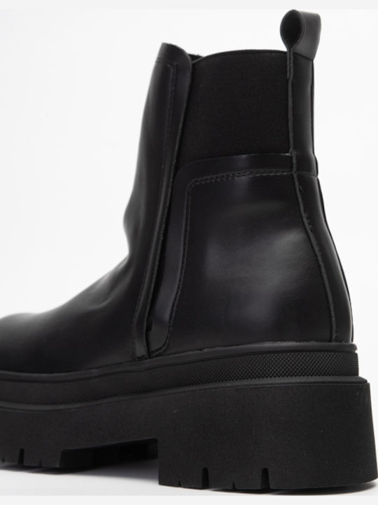 Damen Stiefeletten Schwarz