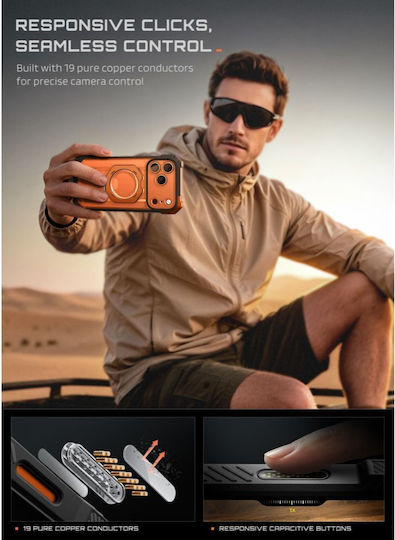 Supcase Ub Grip Mag Magsafe iPhone 17 Pro Max 18 Pro Max Koralle