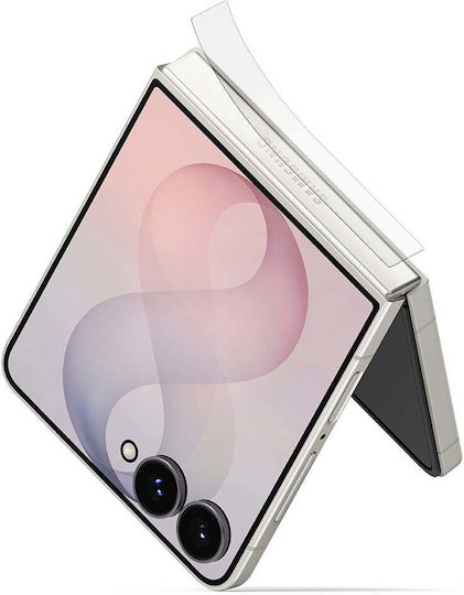 Ringke Hinge Dual Easy Film 2 Pack Mobile Screen Protector Compatible with Samsung Galaxy Z Flip8 Clear