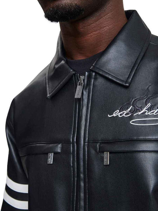 Geacă Denim Black