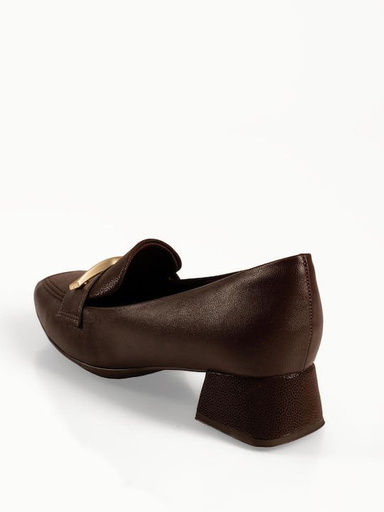 Pointed Toe Heels Brown