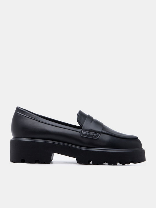 Women's Loafers In Black Color