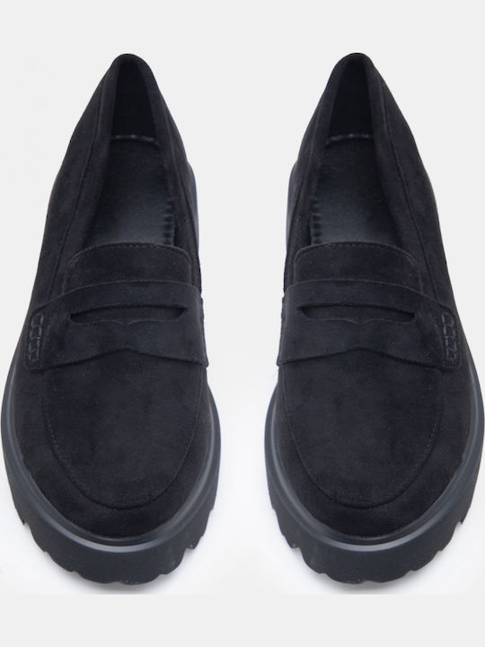 Women's Loafers In Black Color
