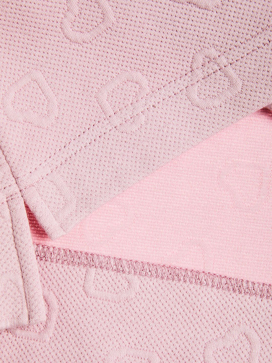 Kids Sweatpants Set With Top Pink