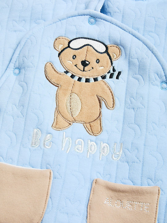Tender Comforts Baby-Strampler Ausfahrt Hellblau