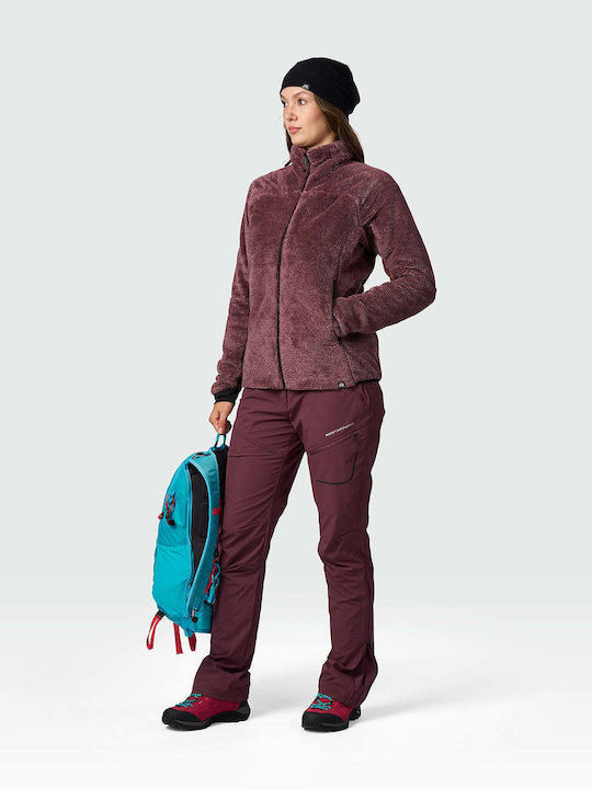 Women's Cardigan Plum MI-4951OR