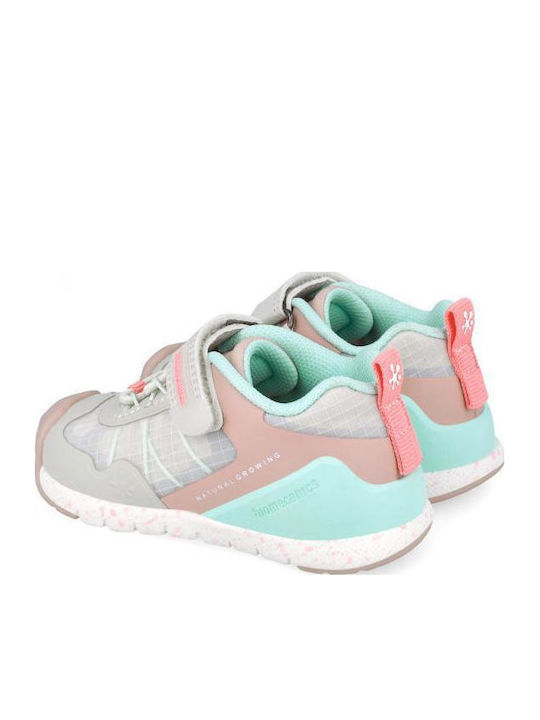 Παιδικά Sneakers Ανατομικά με Σκρατς Μπεζ