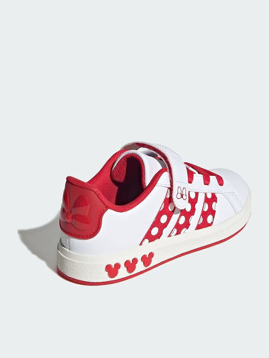 Disney Minnie Mouse Grand Court Παιδικά Sneakers Κόκκινα