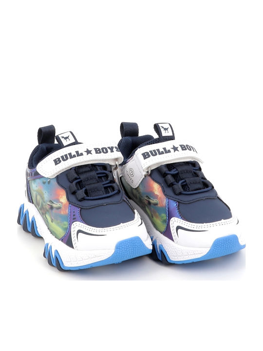Spinosauro Kinder Sneaker mit Lichtern Blau