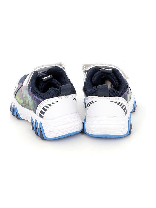 Spinosauro Kinder Sneaker mit Lichtern Blau