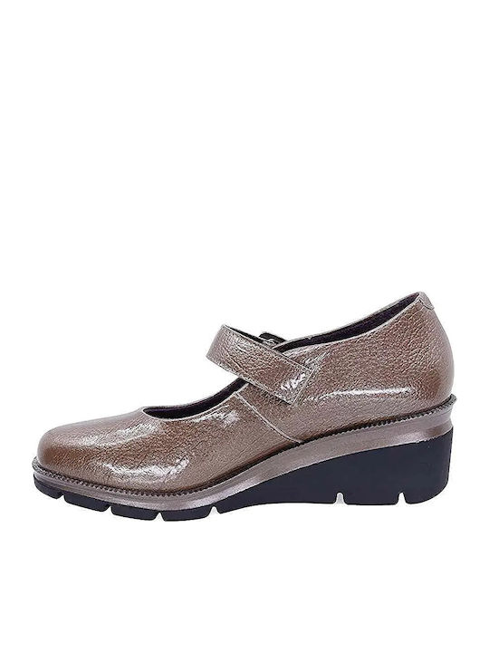 Gabor Damen Ballerinas Aus Leder Anatomisch Braune