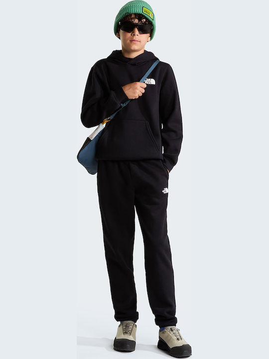 Kids Sweatshirt with Hood and Pockets Black Evolution Box Nse