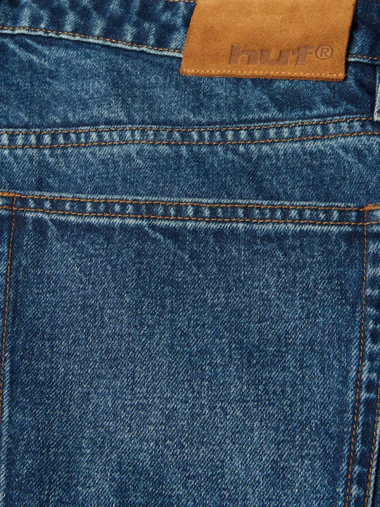 Herren Jeanshose Entspannt Passform Blau
