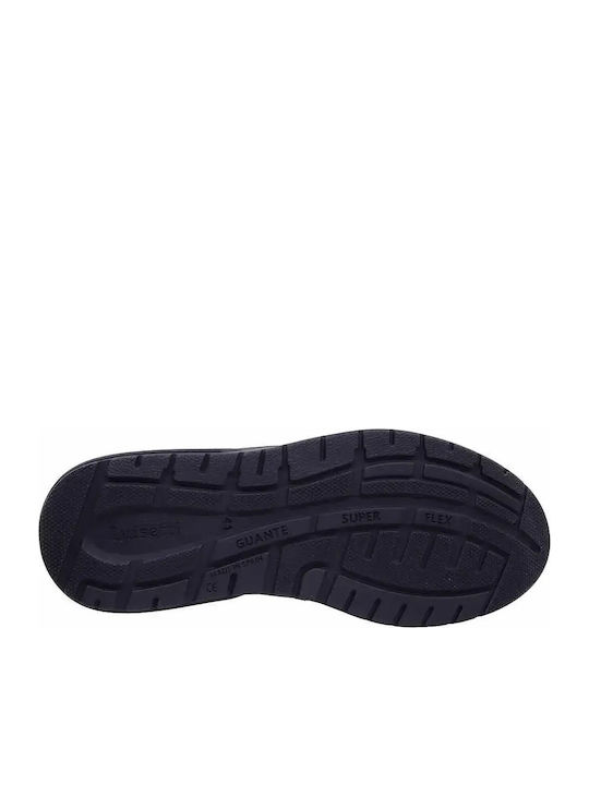 Leder Herren Freizeitschuhe Anatomisch Schwarze
