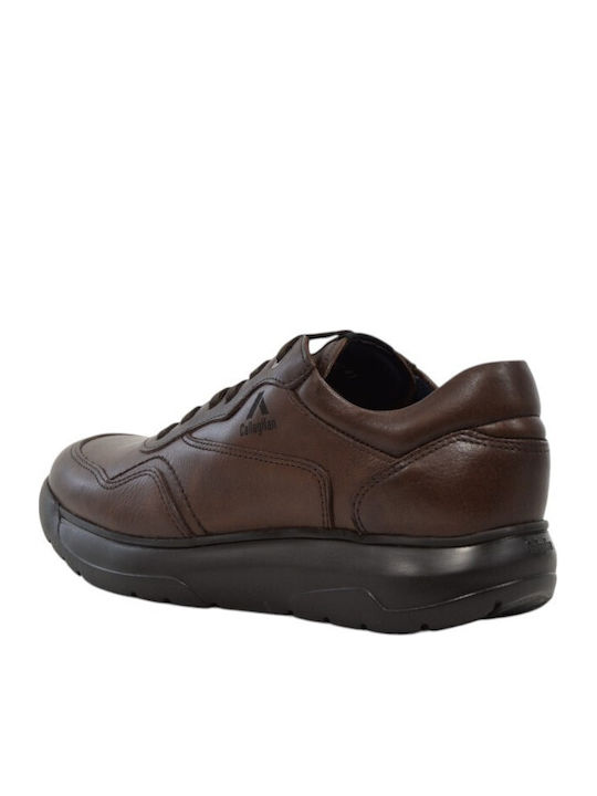 Leather Men's Casual Brown Shoes