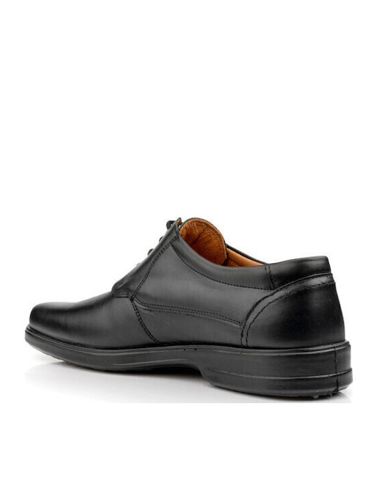 Leather Men's Casual Shoes Anatomic Black