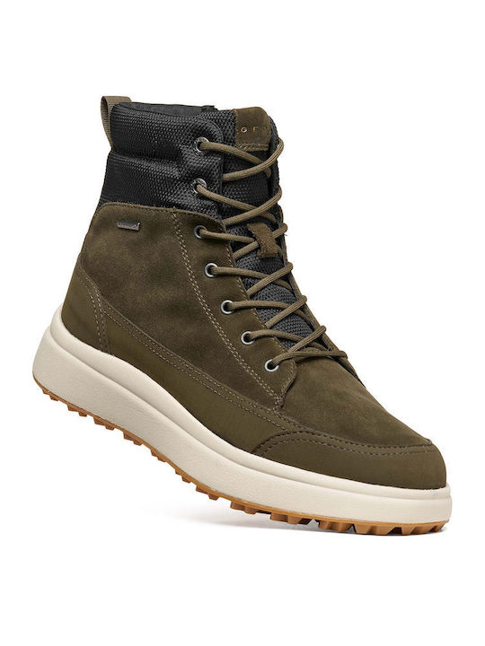 Men's Waterproof Green Boots