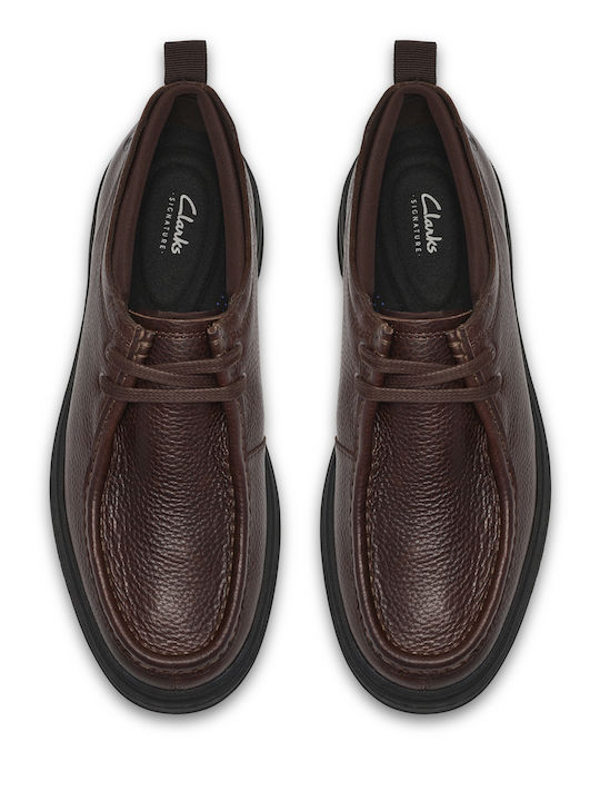 Leather Men's Brown Boots