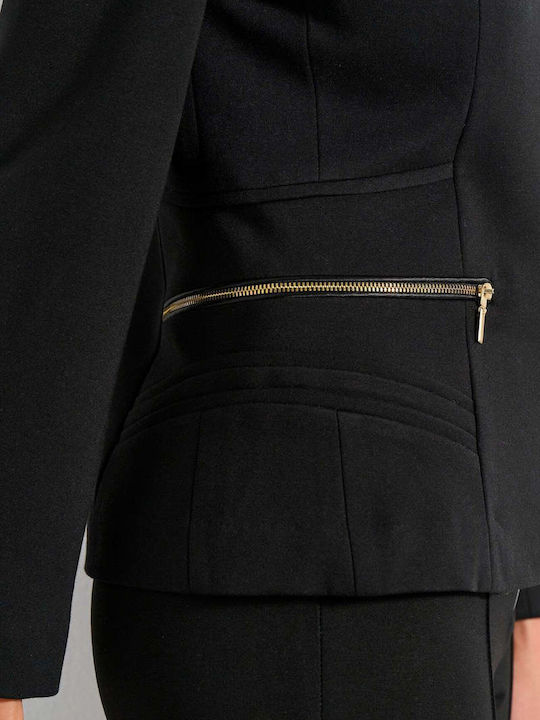 Bill Cost Women's Waisted Blazer Black