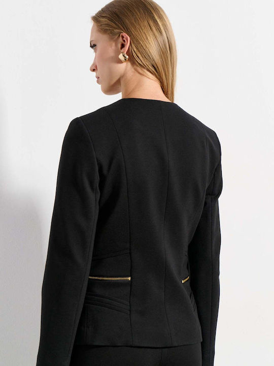 Bill Cost Women's Waisted Blazer Black