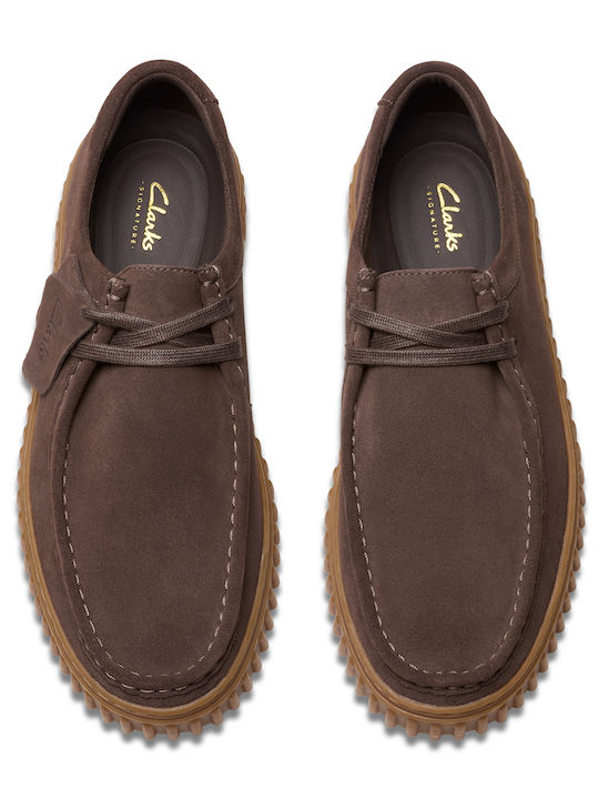 Torhill Lo Suede Herren Mokassins in Braune Farbe