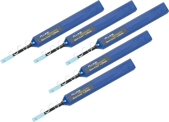 Fluke Networks Quick Clean Cleaner 1\.25 Mm Fiber 5 Pack Measuring Tools Accessory