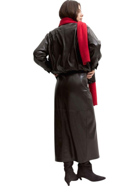 Midi Black Skirt
