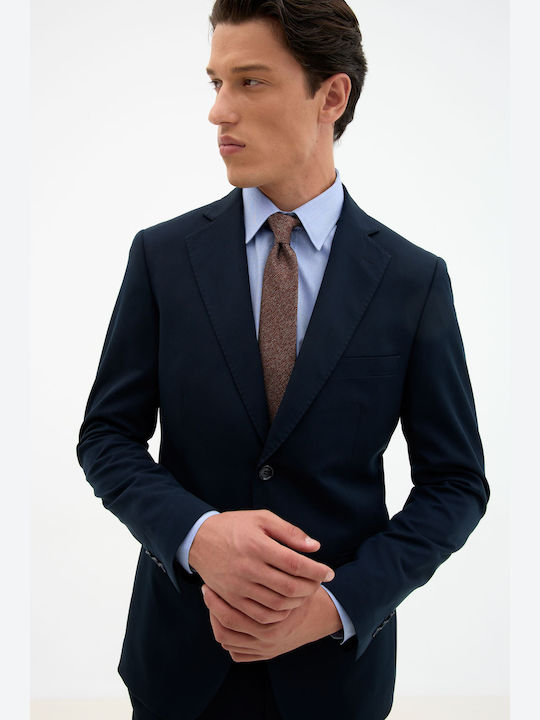 Herrenanzug mit Schlanke Passform Blau