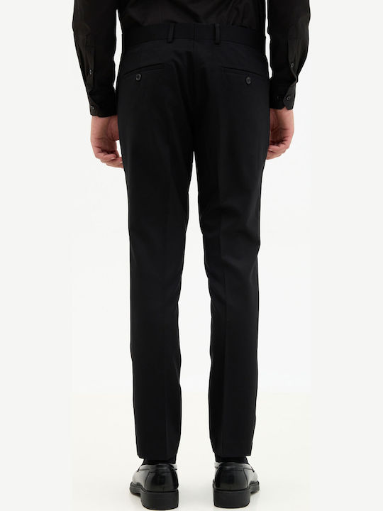 Jachetă De Costum Pentru Bărbați Cu Fit Slim Negru
