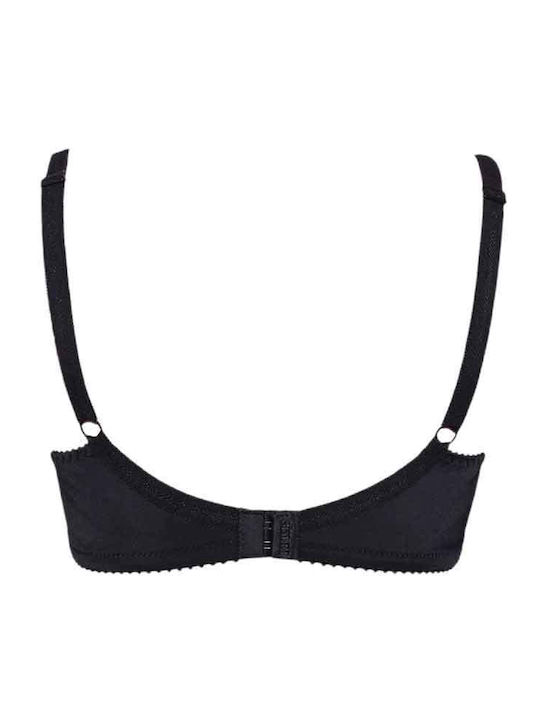 Black Bra without Padding with Underwire