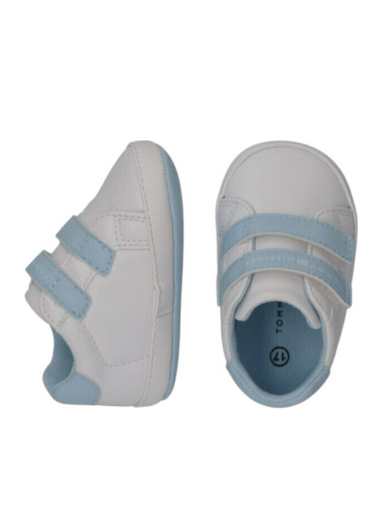 Tommy Hilfiger Weiche Sohlenschuhe für Babys Hellblaue