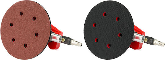 Red Technic Șlefuitor Excentric Pneumatic cu Diametrul de 125 mm și Viteza de 10000 rpm