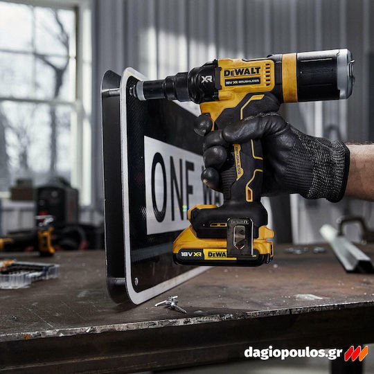 DEWALT Battery Riveter 18V 2x2Ah With Case DCF403D2GT