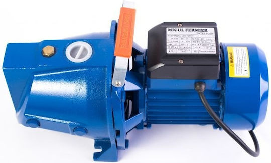 Micul Fermier Pompă de Suprafață 1.1 Kw Debit Maxim 3600 L H Înălțime Maximă de Pompare 45m Corpul Pompei din Fontă