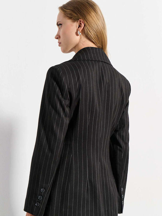 Bill Cost Women's Waisted Blazer Black