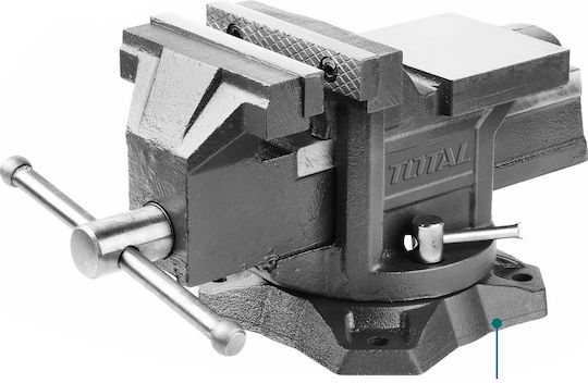 Total Drehbare Schraubstock mit Maximale Öffnung 127mm