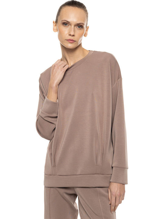 Pink Label Winters Schlafanzug & Pyjamas Für Damen Chocolate