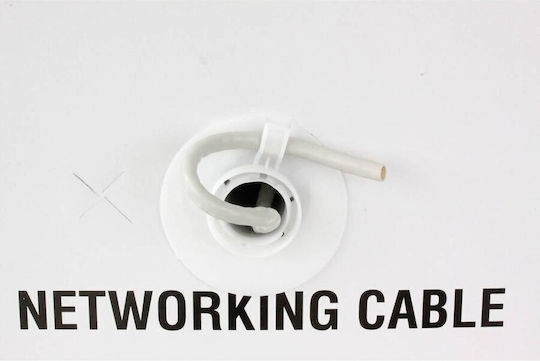 Techly U/UTP Cat.5e Ethernet Network Cable without Terminated Connectors 305m Gray