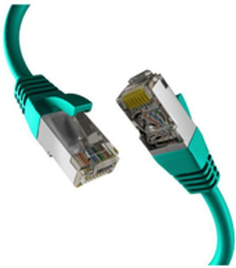 EFB S/FTP Kat.8.1 Netzwerkkabel Ethernet 1m Grüne
