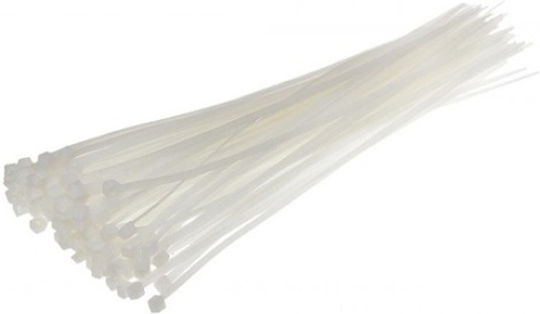 Sapiselco Legături Cablu Din Plastic 225mmx3.5mm În Culoare Albă 100 Buc