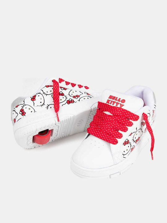 Kinder Sneaker mit Rollen Weiß