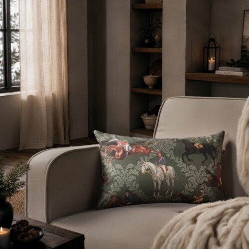 Teoran Green Floor Pillow 65x65cm