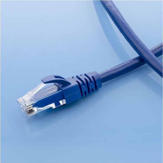 Qoltec U/UTP Cat.6 (Gigabit) Cablu De Rețea Ethernet 5m Albastru