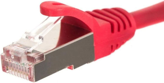 Netrack U/FTP (STP) Cat.5e Кабел за Ethernet мрежа 0.5м Червен 1бр