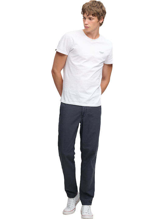 Pantaloni bărbați Chino Tapered Blackboard
